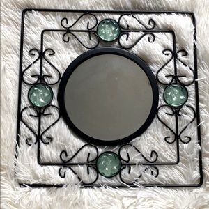 Wire Framed Mirror